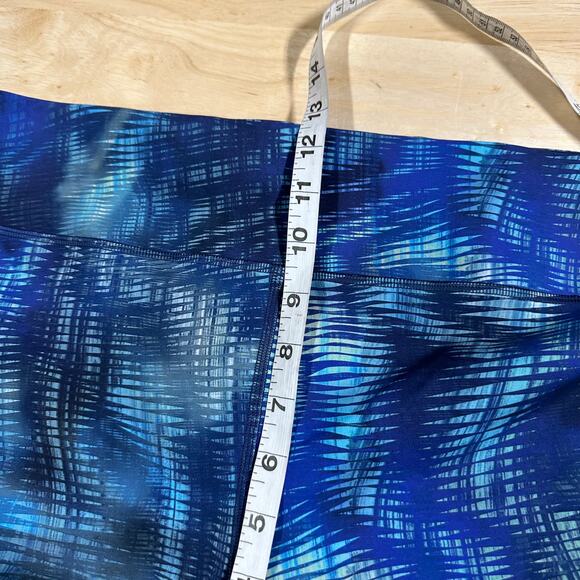 Lululemon Invigorate High-Rise Tight 25" Foil Shapeshifter Blue Multi Sz 20 EUC - Picture 11 of 12
